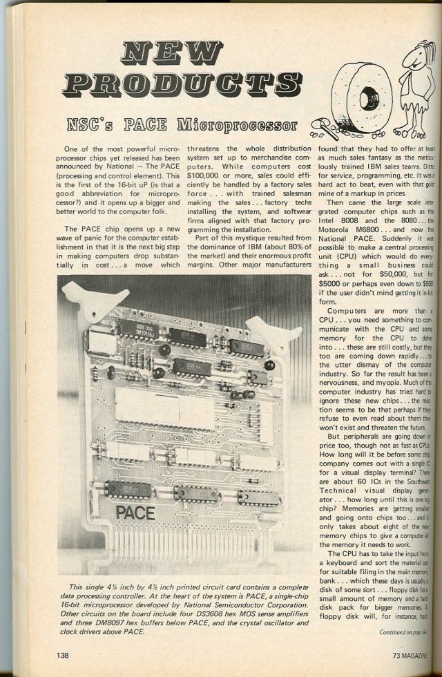 Sample page from August 1975 issue.