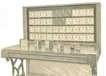 image of the <b>The Tablulator</b><br />Part of the<br />Electric Tabulating System